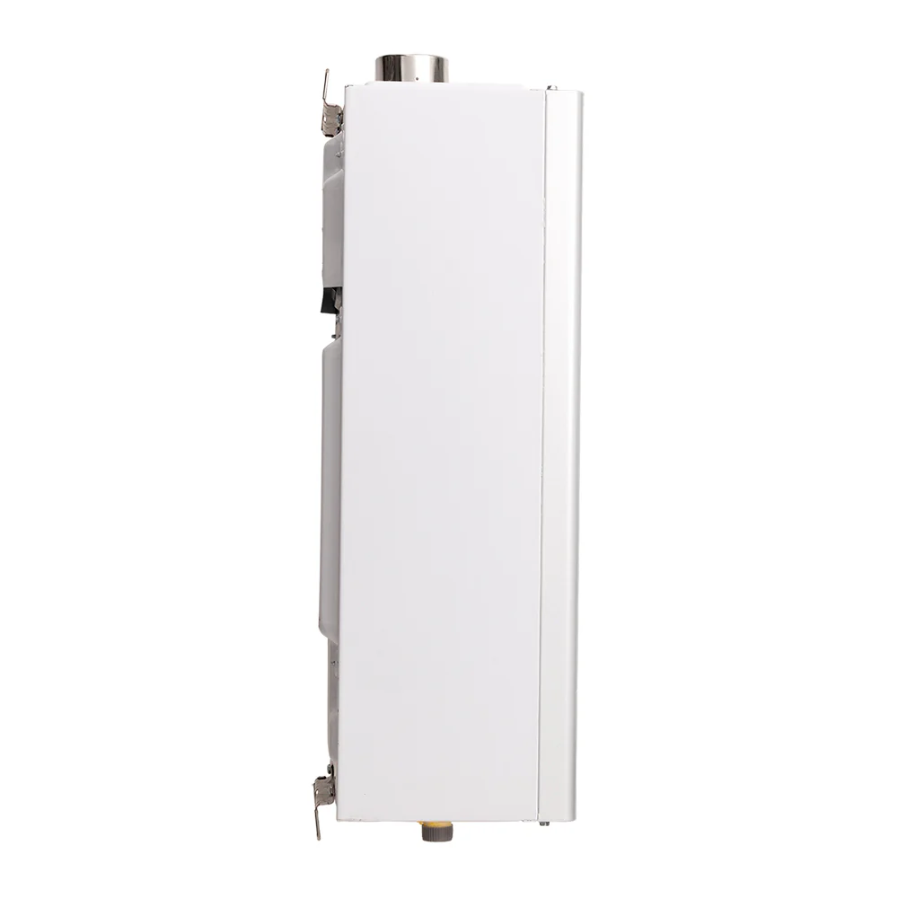 Calentador de paso tiro forzado 15 litros modulante a gas natural blanco marca Haceb. - Image 4