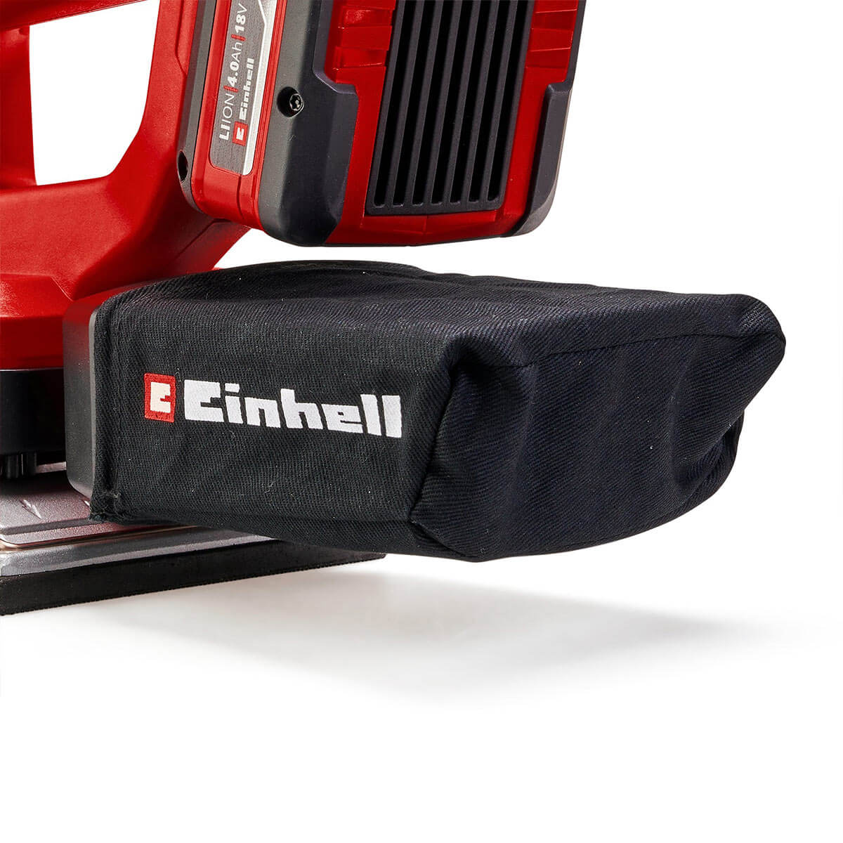 Lijadora orbital 1/4" inalámbrica 18 V + batería (4.0 ah) + cargador marca Einhell - Image 4