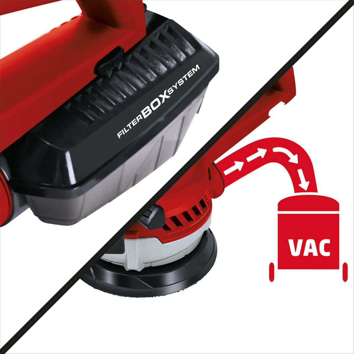 Lijadora rotorbital 5" 400 watts marca Einhell - Image 4