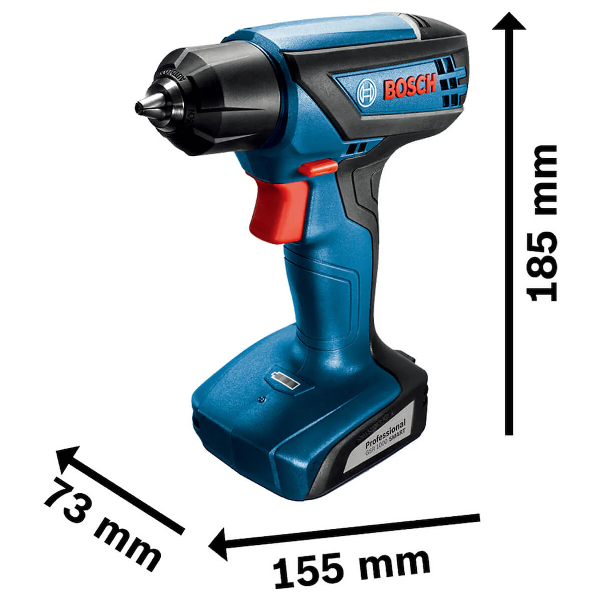 Taladro atornillador inalámbrico 12V GSR 1000 Smart Bosch maletín - Image 5