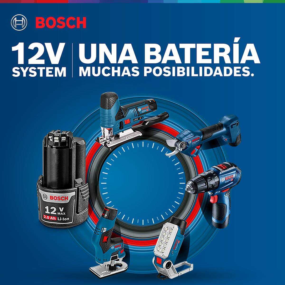 Taladro percutor 3/8" 12V 2Bat Brushless GSB 12V-30 Bosch - Image 16