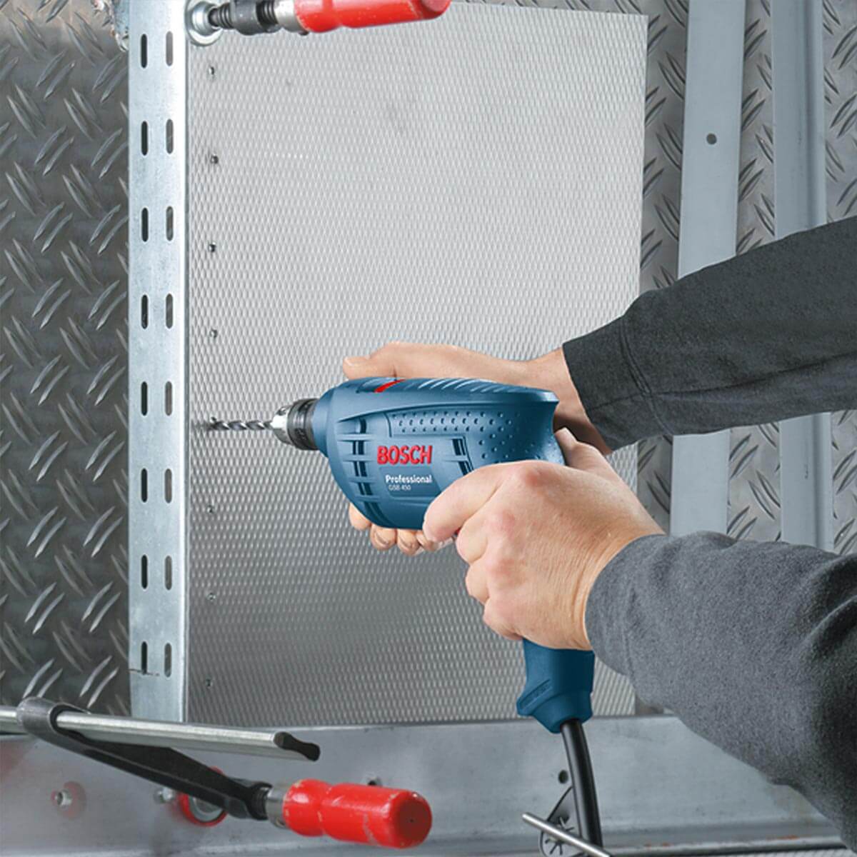 Taladro percutor 3/8" profesional de 450W marca Bosch - Image 6